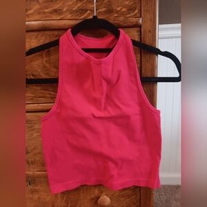 Free People Bright Pink Tank Top